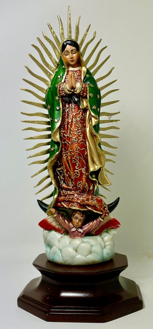 VIRGEN DE GUADALUPE MINI 12''