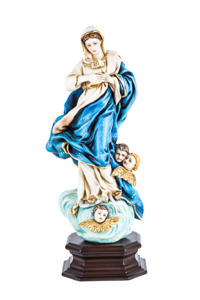 VIRGEN DE LA INMACULADA CONCEPCION CHICA 22'' (46cms)