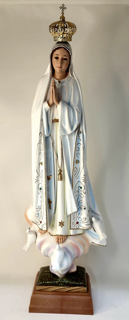 IMAGEN DE NUESTRA SEÑORA DE FATIMA 20''