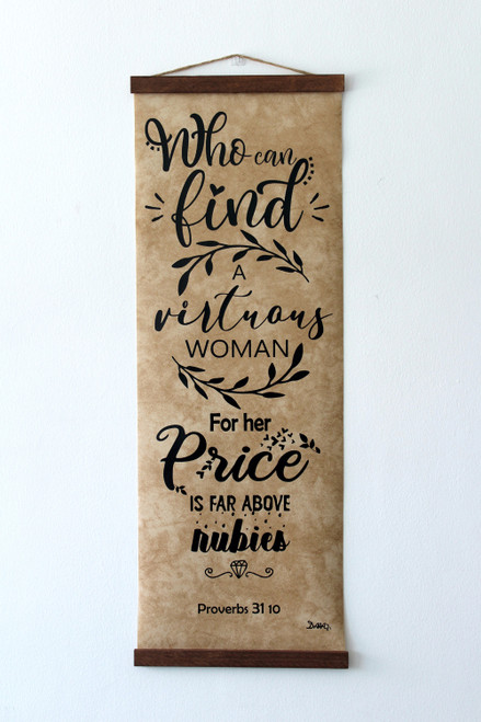 PERGAMINO VIRTUOUS WOMAN