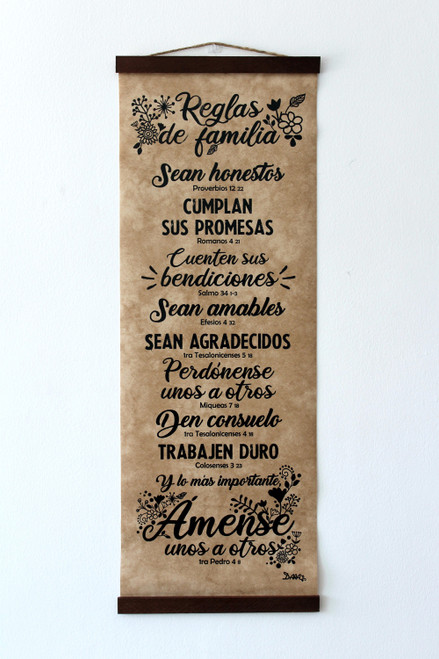 PERGAMINO REGLAS DE FAMILIA