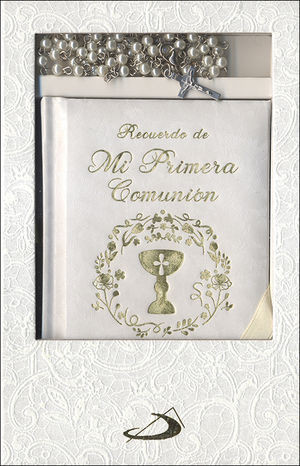ESTUCHE PRIMERA COMUNIÓN. MISALITO MODELO 2 ORACIONES Y ROSARIO