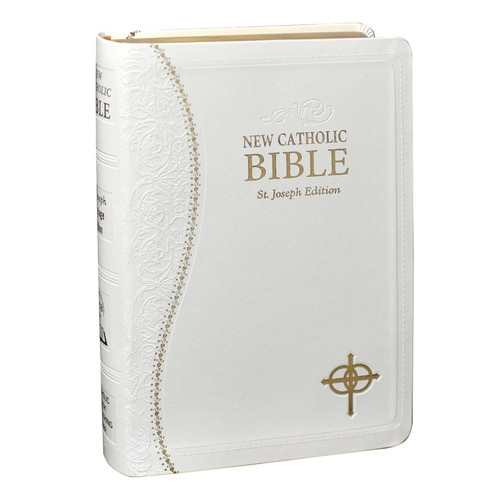 NEW CATHOLIC BIBLE ST. JOSEPH EDITION. with marriage certificate.