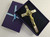 CRUZ SAN BENITO DE METAL BRONCE 7"