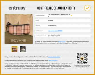 Authentic, Pre-Owned Burberry Pochette