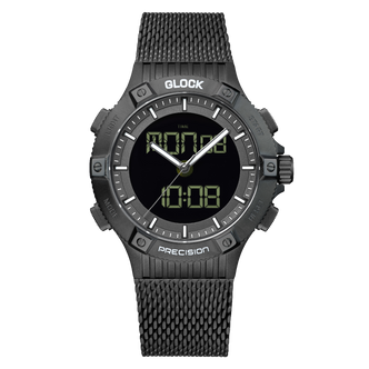 GW-24-1-24 Black Steel Case/Black Mesh Strap