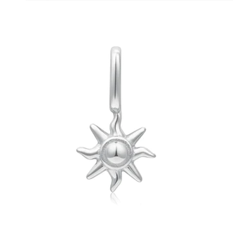 Silver Sunshine Necklace/Bracelet Charm (NC055-10H)