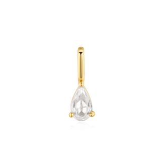 Gold Tear Drop Necklace/Bracelet Charm (NC060-01G)
