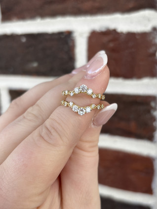 1.00cttw Diamond Ring Guard- 14KY