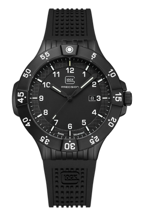 GW-15-3-22 Men's Black Silicone Strap/ Gunmetal Case 