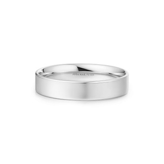Sterling Silver 4mm Smooth Band