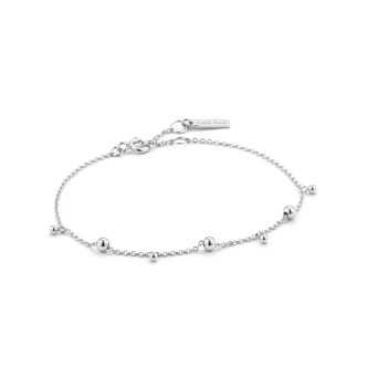 Sterling Silver Modern Drop Balls Bracelet