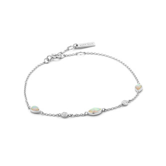 Sterling Silver Opal Color Bracelet