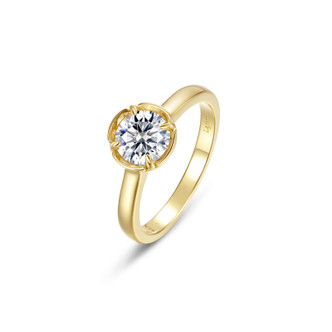 1.03cttw The Blossom Cradle Collection Ring Size 7