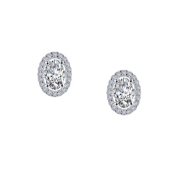 1.26cttw Oval Studs
