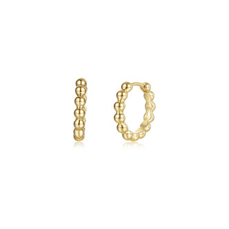 The Lumina Beaded Everyday Classic Huggie