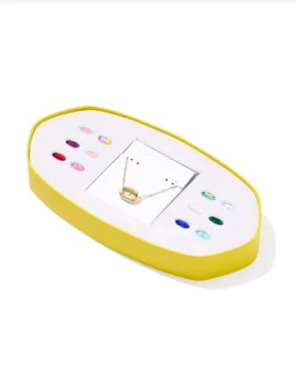 Color Bar Elisa Locket Gift Set - Gold Tone