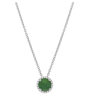 May Birthstone Necklace