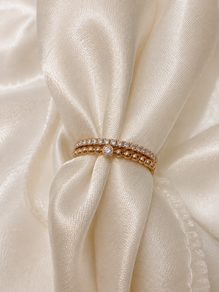 1/5cttW Diamond Band-14KR