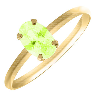 Children's August Birthstone Ring-10KY