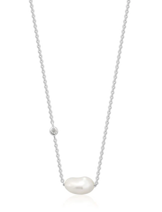 Pearl Necklace- Sterling Silver