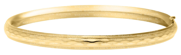 Children's Textured Bracelet - 14K Gold Filled