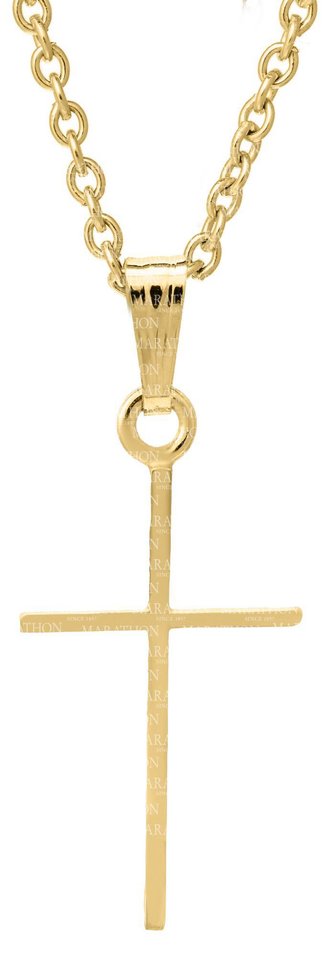 Children's Thin Cross Pendant Necklace - 14K Gold Filled