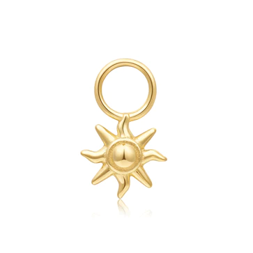 Gold Sunshine Earring Charm (EC055-05G)
