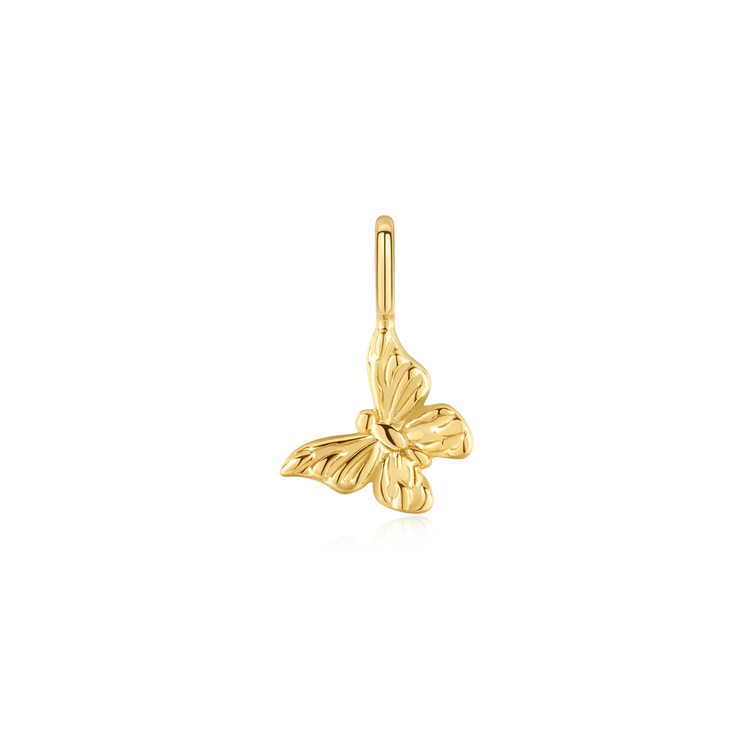Gold Butterfly Necklace/Bracelet Charm (NC060-13G)