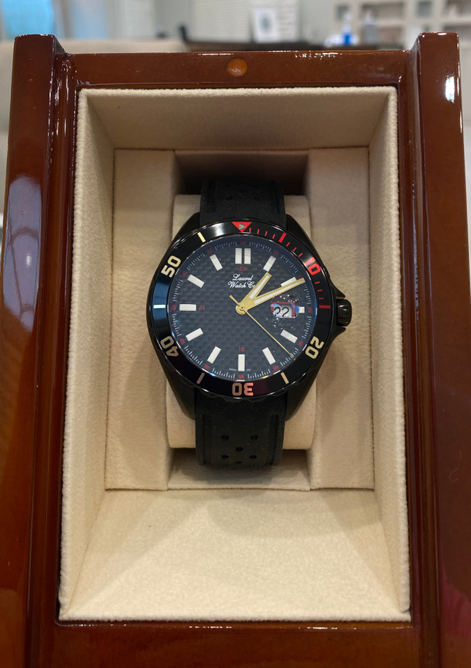 Laurel Watch Co. Men's Watch ( A9324BK/RU-CAR )