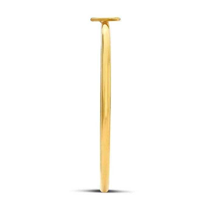 14/20 Gold Filled 1mm Wire Heart Ring Size 8