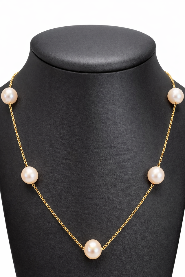 Freshwater Pearl Necklace-14KY