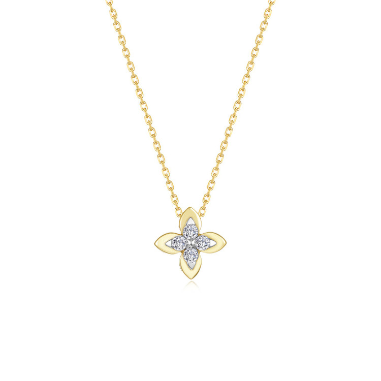 0.20cttw The Magnolia Blossom Collection Necklace
