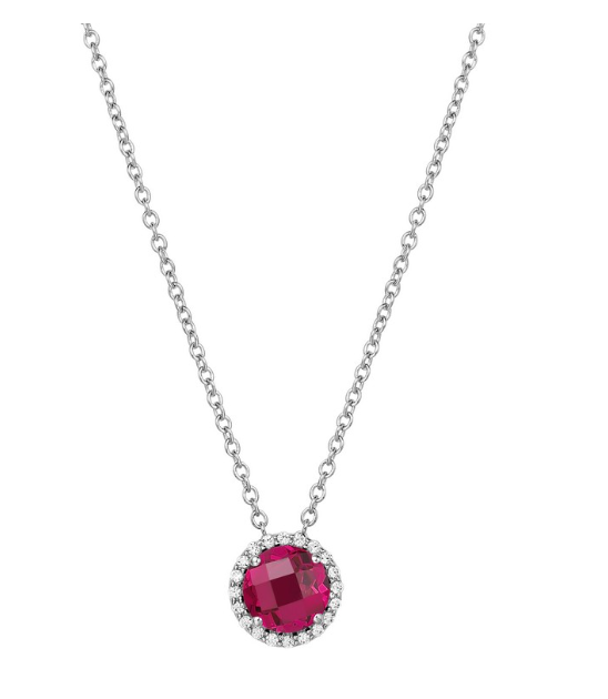 July Birthstone Necklace