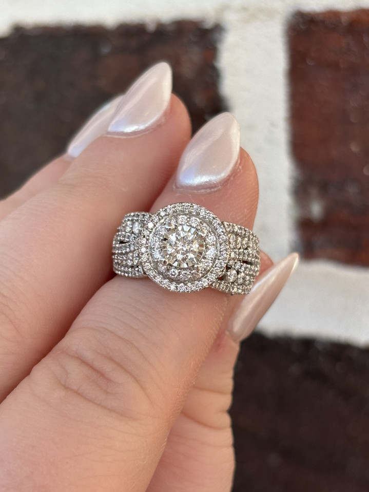 1.14cttw Engagement Ring