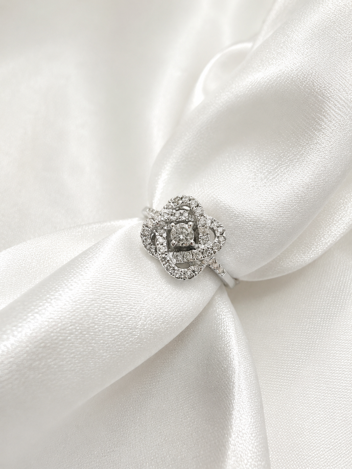 .25cttw Love's Crossing Ring- 14KW