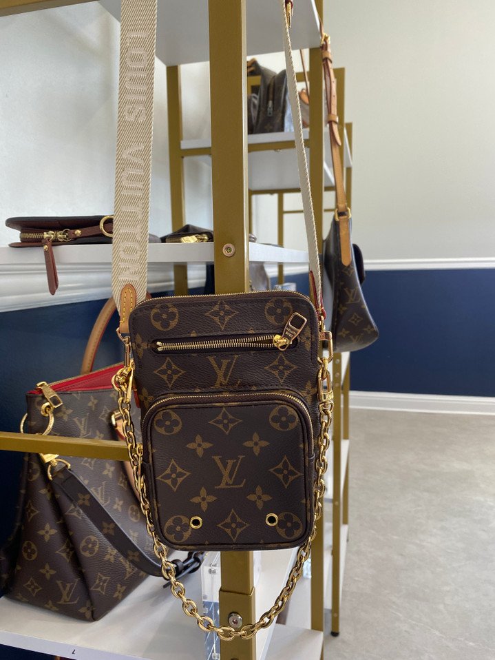 Authentic, Pre-Owned LV Utility Crossbody Monogram Bag