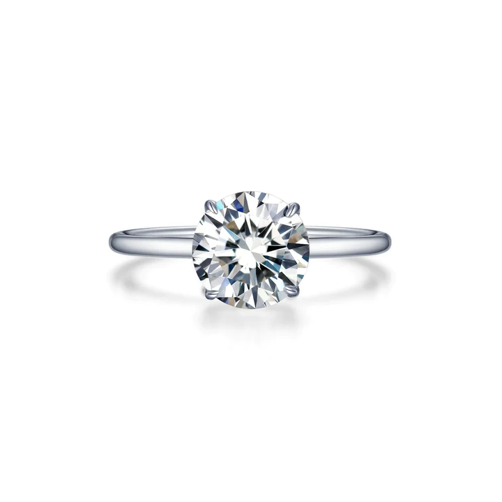Round Solitaire Engagement Ring