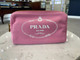 Authentic, Pre-Owned Pink Prada Cosmetic Pouch