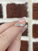 .31cttw Baguette and Round Diamond Band- 14KR