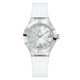 GW-32-1-20 Silver Steel Case/White Silicone Strap