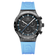 GW-34-2-24 Black Steel Case/Blue Silicone Strap