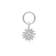 Silver Daisy Earring Charm (EC055-06H)