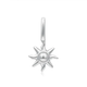 Silver Sunshine Necklace/Bracelet Charm (NC055-10H)
