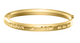 14kt Gold Filled "I LOVE YOU" Child's Bangle Bracelet (.640 A)