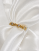 .13cttw Scalloped Stackable Band- 14KY