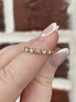 .25cttw Fancy Trellis Diamond Stackable Band- 14KY
