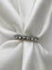 1.00cttw Lab Grown Diamond Straight Prong Band- 14KW