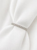 .25cttw Lab Grown Diamond Straight Prong Band- 14KW