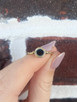 Black Onyx and Diamond Reversible Flip Ring - 10KY